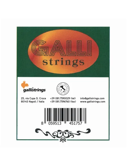 Juego Saz Galli S-018