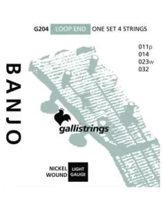 Juego Banjo Galli G-204 2