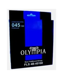 Juego Olympia Flatwound Bajo FLS (045-100) 2
