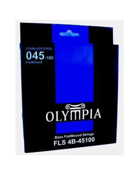 Juego Olympia Flatwound Bajo FLS (045-100)