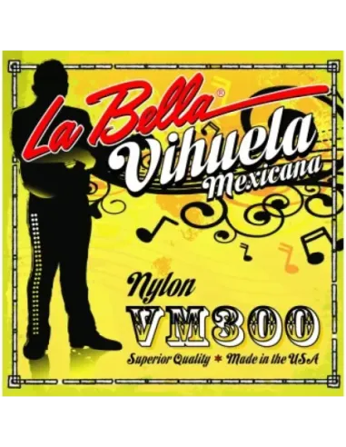 Juego Vihuela De Mexico La Bella VM-300