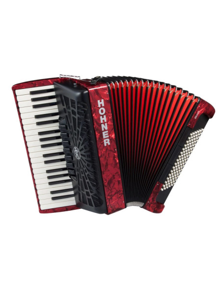 Acordeón Hohner A40831 Bravo III 120 Rojo