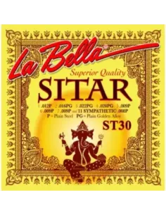 Juego Sitar La Bella ST-30 2