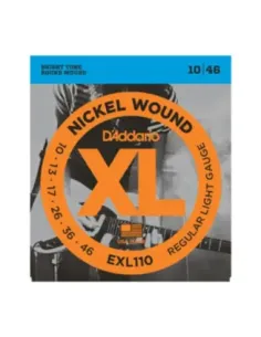 Juego Cuerdas Guitarra Eléctrica D'Addario EXL-110 010-046 2