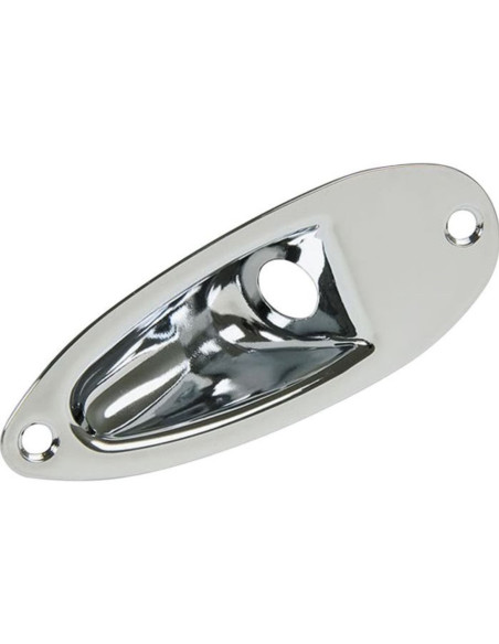 Placa Entrada Jack Gotoh Cromada JCS-1-C