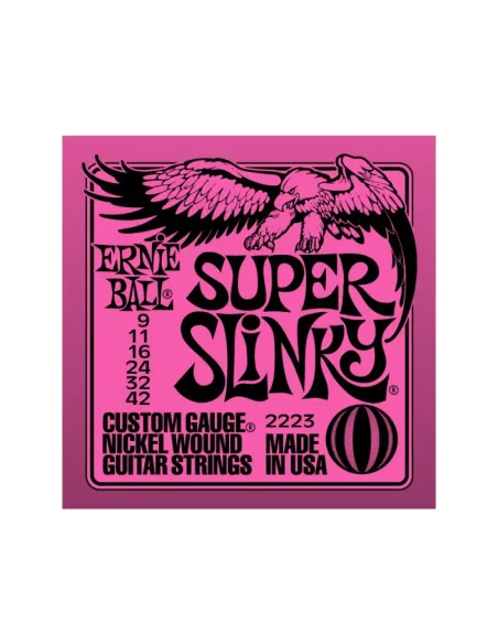 Juego Ernie Ball Eléctrica Slinky 2223 (09-42)