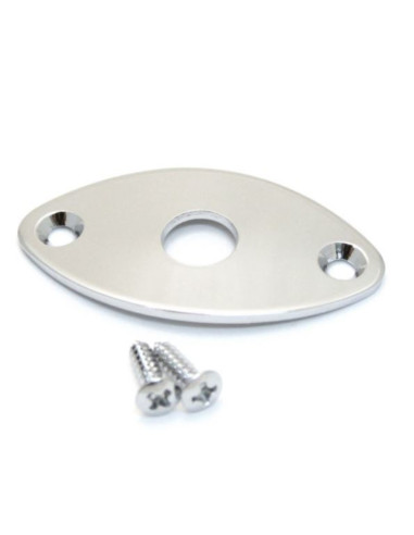 Placa Entrada Jack Gotoh Cromada JCB-2-C