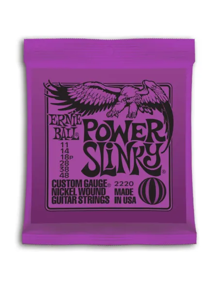Juego Ernie Ball Eléctrica Slinky 2220 (11-48)