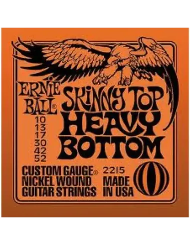 Juego Ernie Ball Eléctrica Slinky 2215 (10-52)