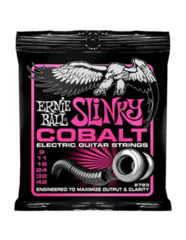 Juego Ernie Ball Eléctrica Slinky Cobalt 2723 (09-42)