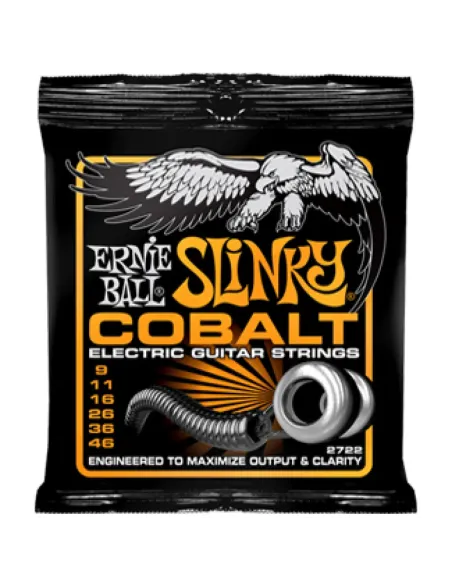 Juego Ernie Ball Eléctrica Slinky Cobalt 2722 (09-46)