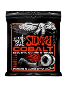 Juego Ernie Ball Eléctrica Slinky Cobalt 2715 (10-52) 2