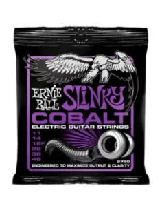 Juego Ernie Ball Eléctrica Slinky Cobalt 2720 (11-48) 2