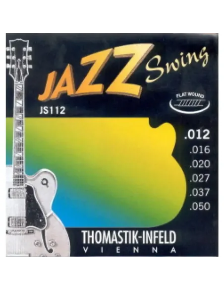 Juego Eléctrica Thomastik Jazz Swing JS-112 12-50