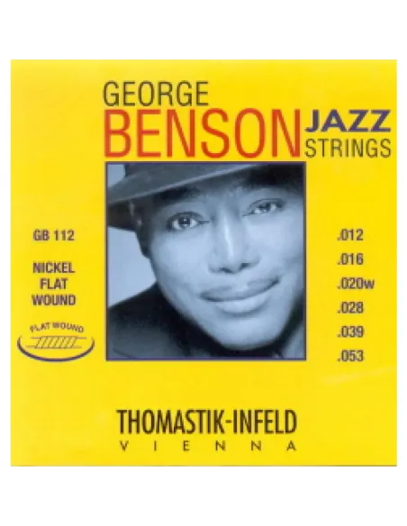 Juego Eléctrica Thomastik George Benson GB-112 12-53