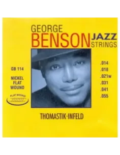 Juego Eléctrica Thomastik George Benson GB-114 14-55 2
