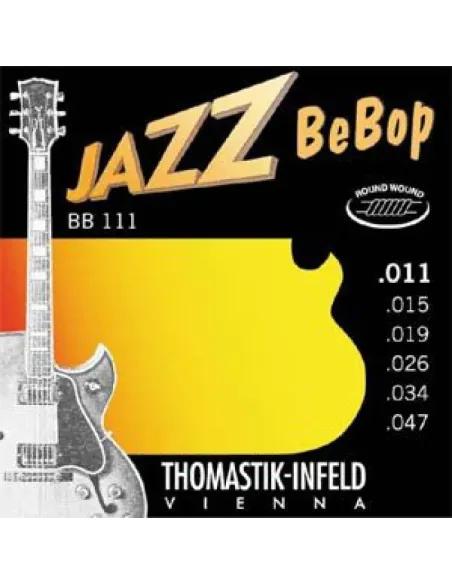Juego Eléctrica Thomastik Jazz Bebop BB-111 11-47