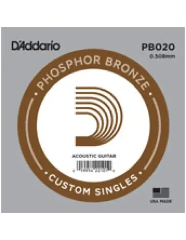 Cuerda Guitarra Acústica D'Addario PB-039B