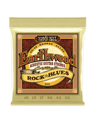 Juego Ernie Ball 80/20 Acústica 2008 (10-52)