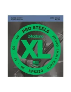Juego Cuerdas Bajo D'Addario EPS-220 040-095 2