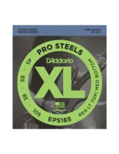 Juego Cuerdas Bajo D'Addario EPS-165 045-105 2