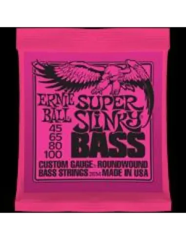 Juego Ernie Ball Bajo Slinky 2834 (45-100)