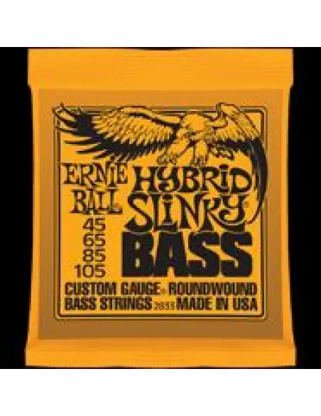 Juego Ernie Ball Bajo Slinky 2833 (45-105)