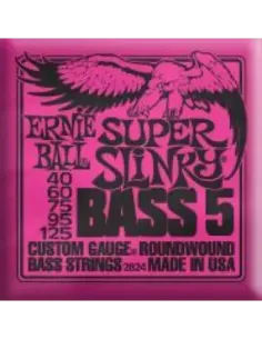 Juego Ernie Ball Bajo 5 Cuerdas Slinky 2824 (40-125) 2