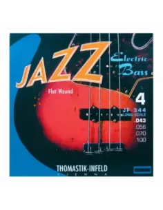 Juego Bajo 4 Thomastik Jazz Flat JF-344 43-100 2