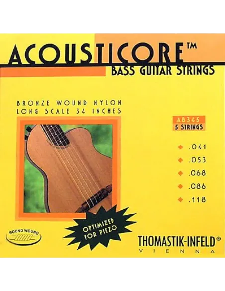 Juego Bajo Acústico 5 cuerdas Thomastik AB-345 41-118