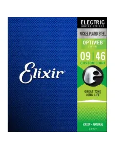 Juego Cuerdas Eléctrica Elixir Optiweb 19027 (009-046) 2