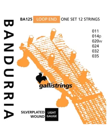 Cuerda 2 Bandurria Galli (Par)