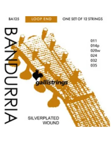 Cuerda 5 Bandurria Galli (Par)