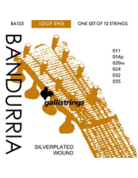Cuerda 5 Bandurria Galli (Par)