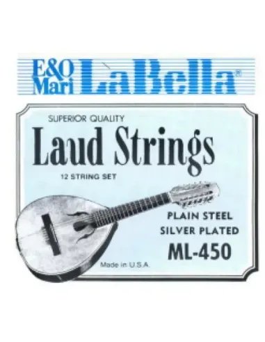 Juego Laúd La Bella ML-450