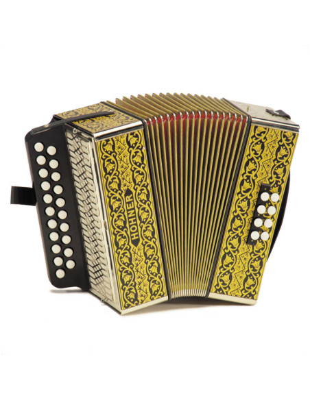 Acordeón Hohner Vienna 2915-GC Dorado A-3404