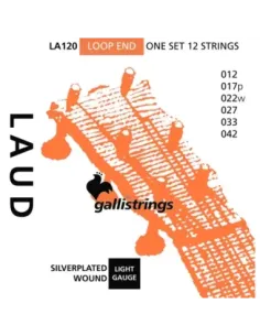 Juego Laúd Galli LA-120 2