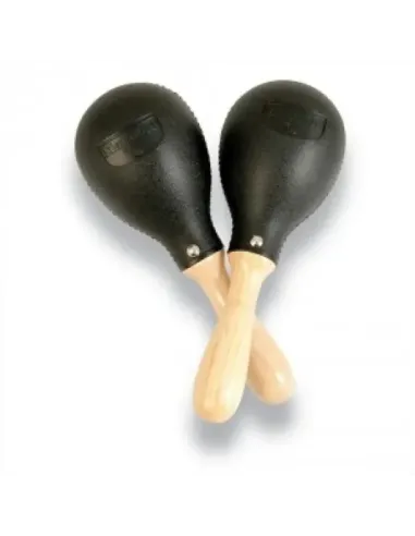 Par Maracas Jale Colegial Plástico Negras 133