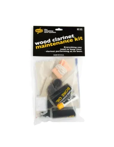 Kit mantenimiento Dunlop Clarinete Madera  HE-105