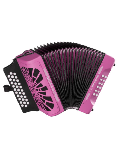 Acordeón Hohner A-4821 Compadre GCF Violeta