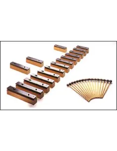 Metalofon Honsuy 8 Barras Individuales Gris 49910 2