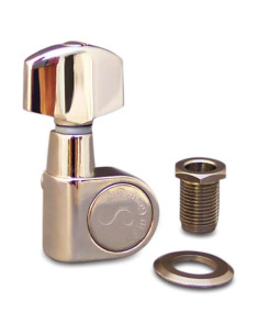 Clavijero Eléctrica Schaller M6-135 Locking Niquel 6L 10020120