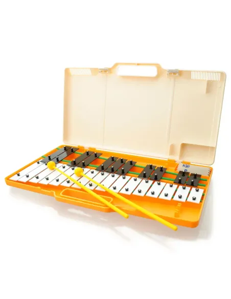 Carrillón Angel AG-27K Teclas Blanco y Negro 4 Mazas (Caja 10Uds)