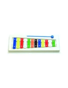 Metalofon Goldon 12 Notas Colores 11003 Plástico 2