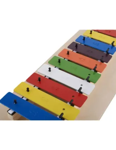 Metalofon Goldon 12 Notas Colores 11030 Madera