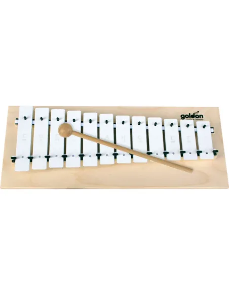 Metalofon Goldon 12 Notas Blancas 11040