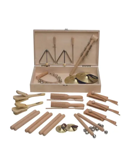 Kit Pequeña Percusión Goldon Caja 32 PZ 30140