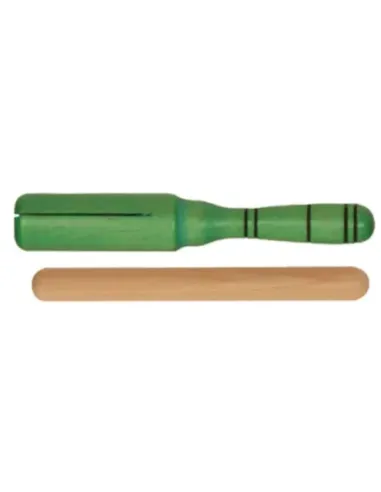 Güiro Tipo Agogo Goldon Madera Verde 33146