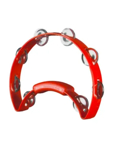 Pandereta Rhythm Tech Solo Roja RT1230