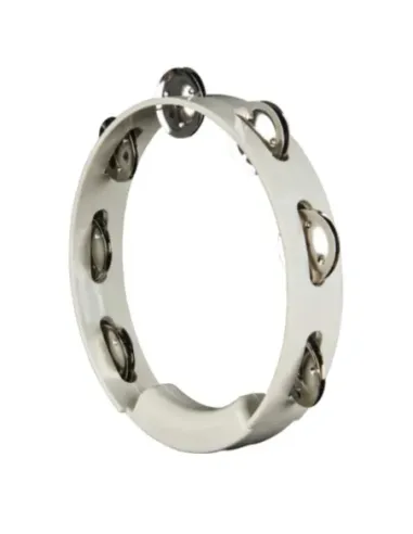 Pandereta Rhythm Tech True Colors  Blanca TC4020